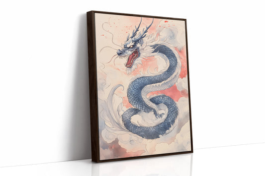 AL0731 - Premium Art Print - Brown Framed Canvas image 1