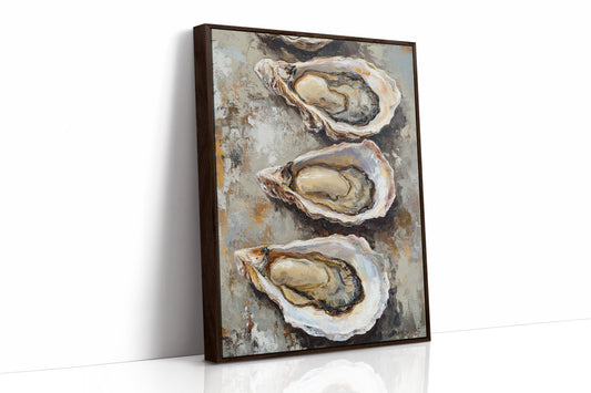 AL0735 - Premium Art Print - Brown Framed Canvas image 1