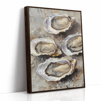 AL0736 - Premium Art Print - Brown Framed Canvas image 1