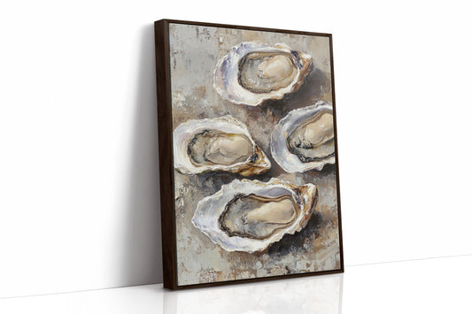 AL0736 - Premium Art Print - Brown Framed Canvas image 1