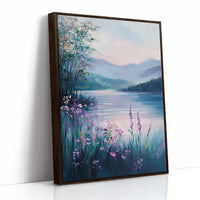 AL0741 - Premium Art Print - Brown Framed Canvas image 1