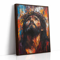 AL0750 - Premium Art Print - Brown Framed Canvas image 1