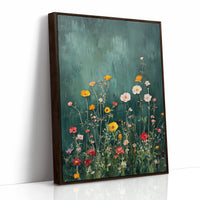 AL0751 - Premium Art Print - Brown Framed Canvas image 1