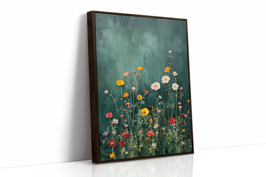 AL0751 - Premium Art Print - Brown Framed Canvas image 1