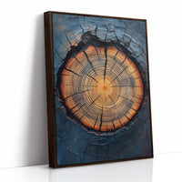 AL0752 - Premium Art Print - Brown Framed Canvas image 1