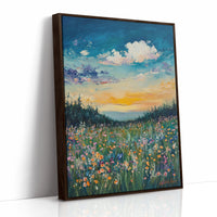 AL0759 - Premium Art Print - Brown Framed Canvas image 1