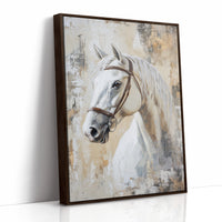 AL0764 - Premium Art Print - Brown Framed Canvas image 1