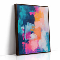 AL0767 - Premium Art Print - Brown Framed Canvas image 1
