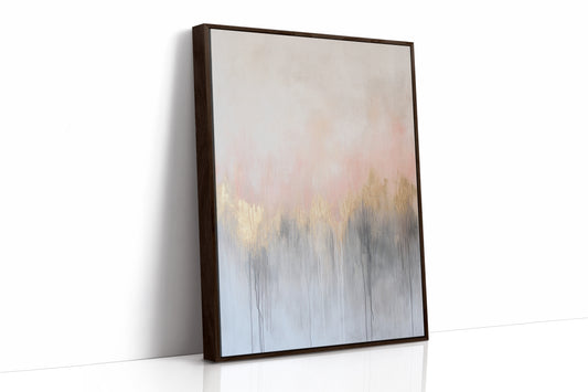 AL0768 - Premium Art Print - Brown Framed Canvas image 1