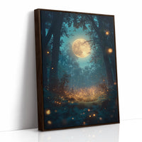 AL0769 - Premium Art Print - Brown Framed Canvas image 1