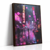 AL0774 - Premium Art Print - Brown Framed Canvas image 1