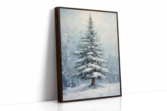 AL0790 - Premium Art Print - Brown Framed Canvas image 1
