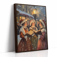 AL0799 - Premium Art Print - Brown Framed Canvas image 1
