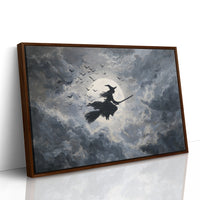 JK1376 - Premium Art Print - Brown Framed Canvas image 1