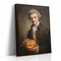 JK1382 - Premium Art Print - Brown Framed Canvas image 1