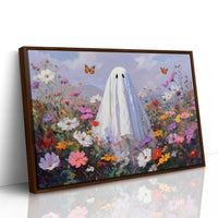 JK1384 - Premium Art Print - Brown Framed Canvas image 1