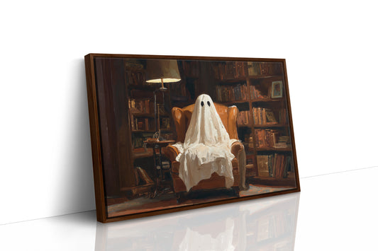 JK1385 - Premium Art Print - Brown Framed Canvas image 1