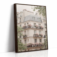 AL1890 - Premium Art Print - Brown Framed Canvas image 1
