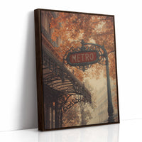 AL1891 - Premium Art Print - Brown Framed Canvas image 1