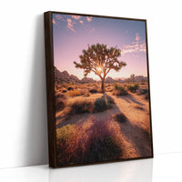 AL1887 - Premium Art Print - Brown Framed Canvas image 1