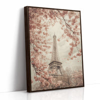 AL1888 - Premium Art Print - Brown Framed Canvas image 1