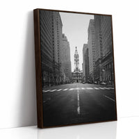 AL1884 - Premium Art Print - Brown Framed Canvas image 1