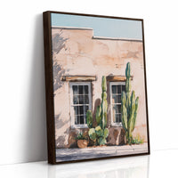 AL1872 - Premium Art Print - Brown Framed Canvas image 1