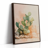 AL1874 - Premium Art Print - Brown Framed Canvas image 1