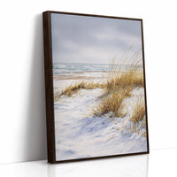 AL1875 - Premium Art Print - Brown Framed Canvas image 1