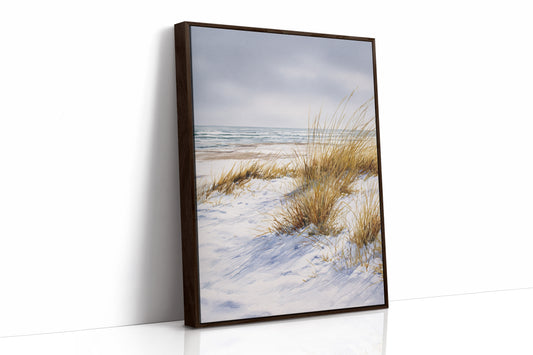 AL1875 - Premium Art Print - Brown Framed Canvas image 1