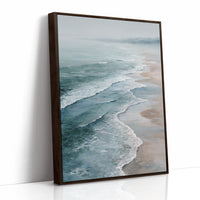 AL1876 - Premium Art Print - Brown Framed Canvas image 1