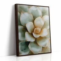 AL1878 - Premium Art Print - Brown Framed Canvas image 1