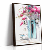 AL1869 - Premium Art Print - Brown Framed Canvas image 1
