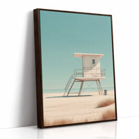 AL1871 - Premium Art Print - Brown Framed Canvas image 1