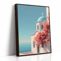 AL1867 - Premium Art Print - Brown Framed Canvas image 1
