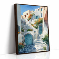 AL1868 - Premium Art Print - Brown Framed Canvas image 1