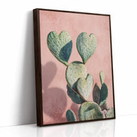 AL1858 - Premium Art Print - Brown Framed Canvas image 1