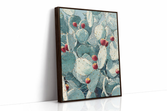 AL1859 - Premium Art Print - Brown Framed Canvas image 1