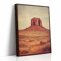 AL1849 - Premium Art Print - Brown Framed Canvas image 1