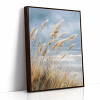 AL1842 - Premium Art Print - Brown Framed Canvas image 1