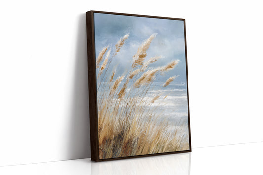 AL1842 - Premium Art Print - Brown Framed Canvas image 1