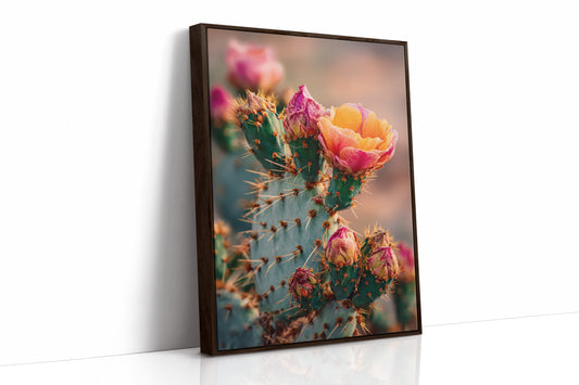 AL1830 - Premium Art Print - Brown Framed Canvas image 1