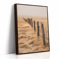 AL1832 - Premium Art Print - Brown Framed Canvas image 1