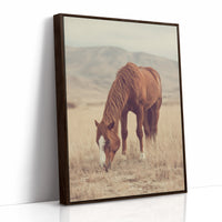 AL1820 - Premium Art Print - Brown Framed Canvas image 1