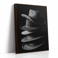 AL1824 - Premium Art Print - Brown Framed Canvas image 1