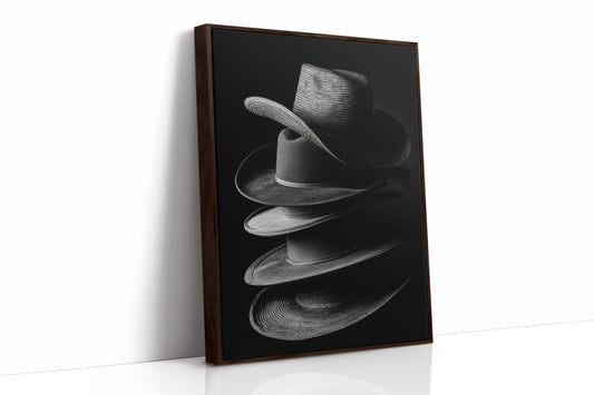AL1824 - Premium Art Print - Brown Framed Canvas image 1