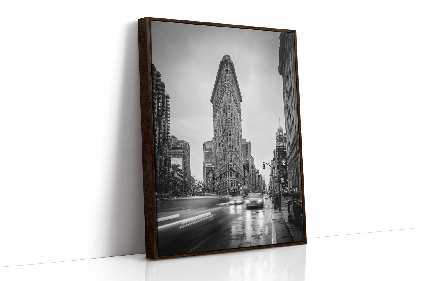 AL1826 - Premium Art Print - Brown Framed Canvas image 1