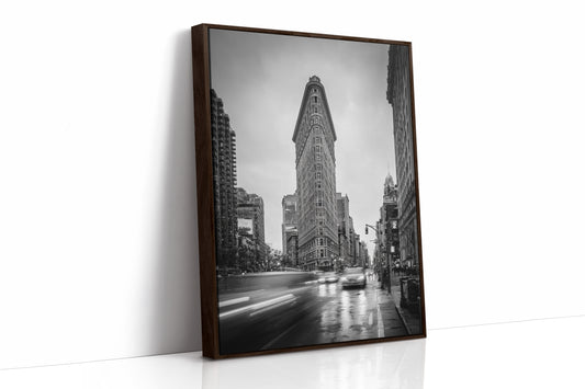 AL1826 - Premium Art Print - Brown Framed Canvas image 1