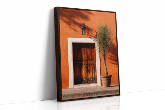 AL1815 - Premium Art Print - Brown Framed Canvas image 1