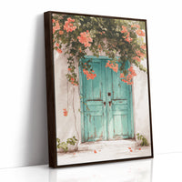 AL1816 - Premium Art Print - Brown Framed Canvas image 1